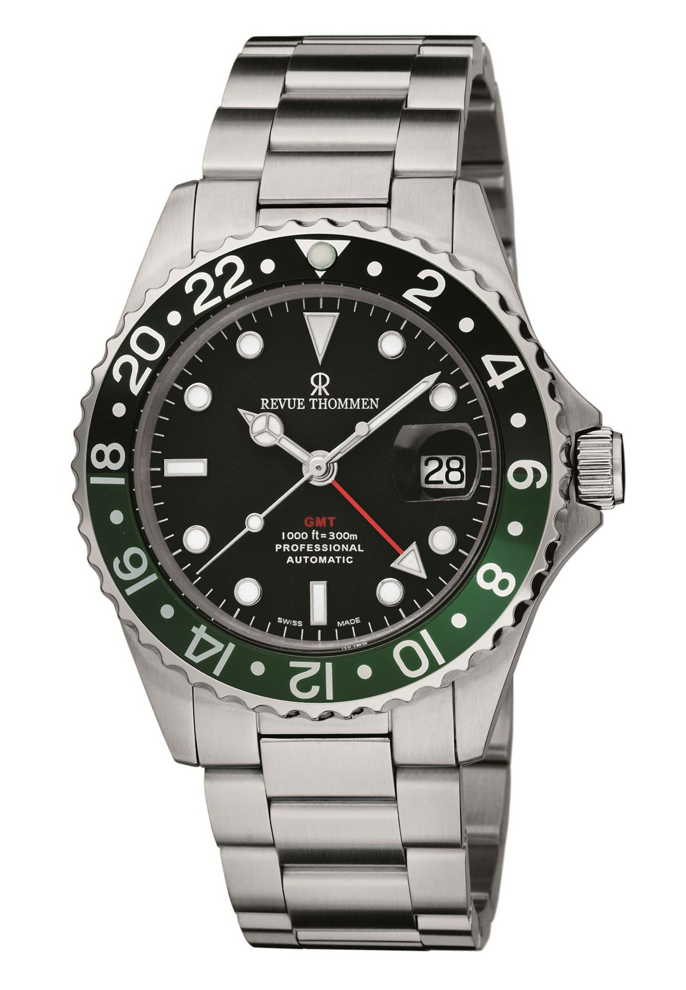 Revue Thommen Herren Armbanduhr Automatik Diver GMT 17572.2138 – Bild 3