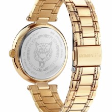 Plein Sport Damen Uhr OPIUM PSCEA0424 Gold Edelstahl 38 mm Plein Sport Damen Uhr OPIUM PSCEA0424 Gold Edelstahl 38 mm