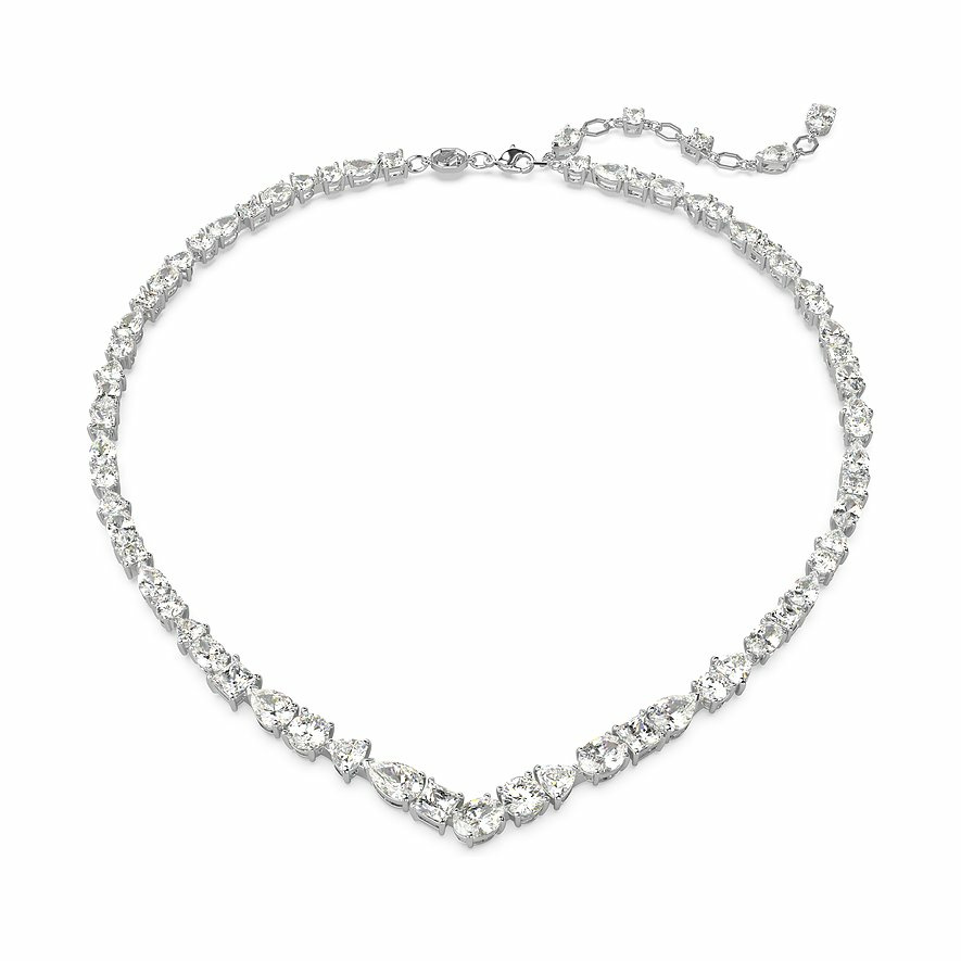 Swarovski Damen Halskette Mesmera Silber 5665242 Swarovski Damen Halskette Mesmera Silber 5665242