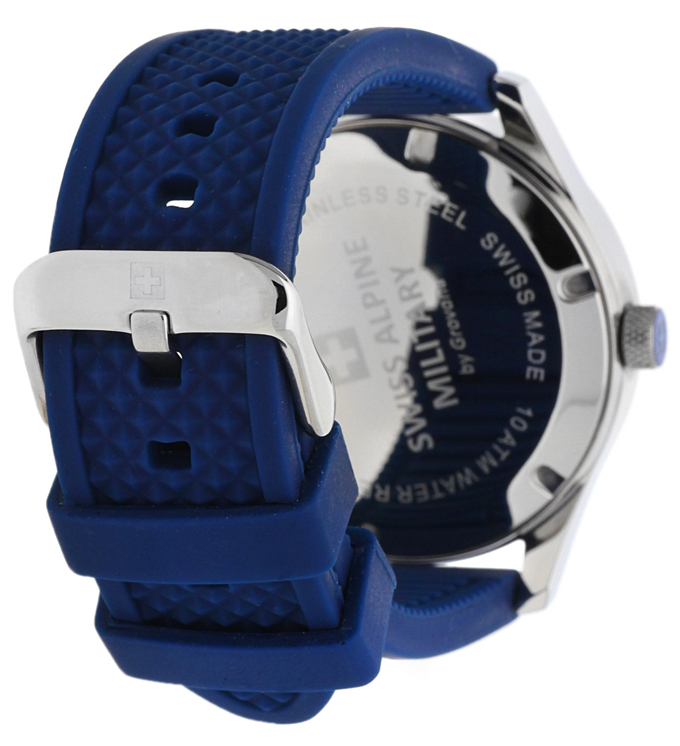 Swiss Alpine Military by Grovana Herren Armbanduhr dunkelblau 7055.1835SAM Swiss Alpine Military by Grovana Herren Armbanduhr dunkelblau 7055.1835SAM