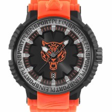 Philipp Plein Sport Unisex Uhr Tiger Power PSEDA0424 Schwarz/Orange Kunststoff 4... Philipp Plein Sport Unisex Uhr Tiger Power PSEDA0424 Schwarz/Orange Kunststoff 4...