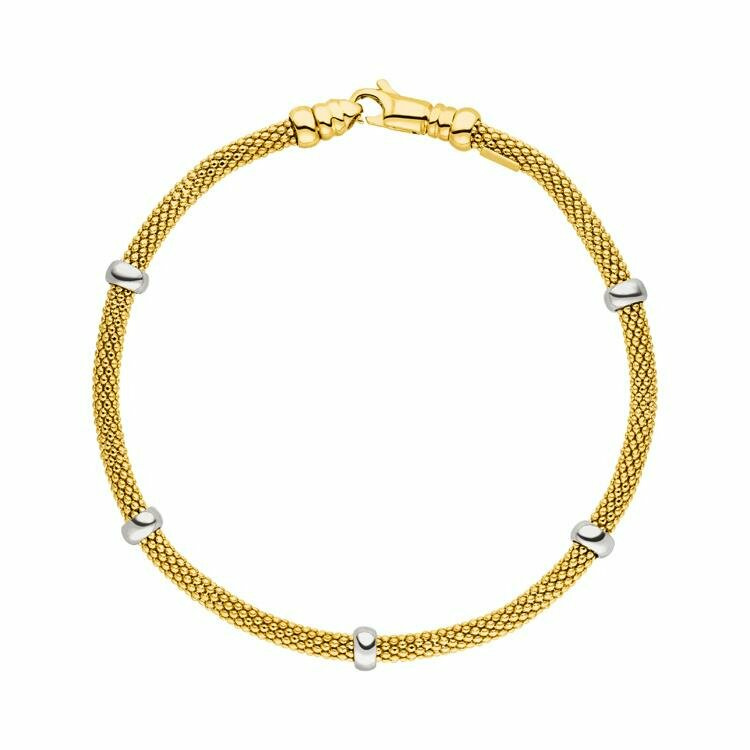 Armband Elaine Firenze 14ct. Gelb/Weißgold 1113715 Armband Elaine Firenze 14ct. Gelb/Weißgold 1113715