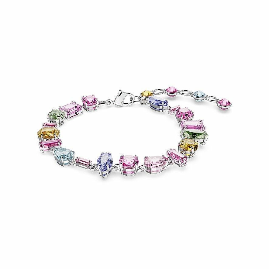 Swarovski Damen Armband Gema Bunt Größe M Silber 5656427 Swarovski Damen Armband Gema Bunt Größe M Silber 5656427