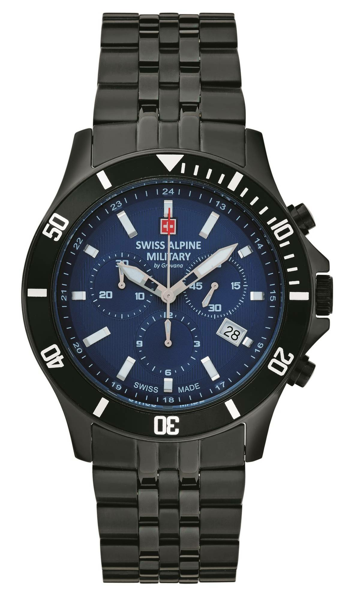 Swiss Alpine Military Herren Armbanduhr 42 mm Armband Edelstahl 7022.9175 Swiss Alpine Military Herren Armbanduhr 42 mm Armband Edelstahl 7022.9175
