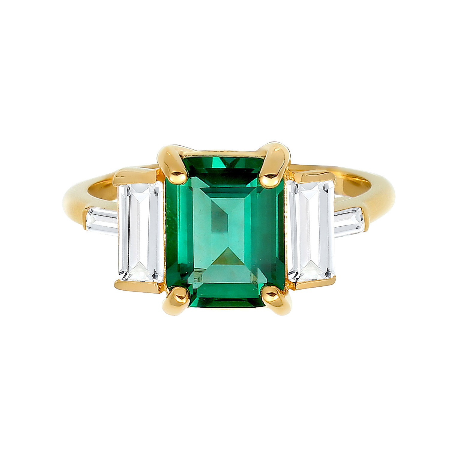 Ring Cocktail Quartz Topas Edelstein 925 Silber vergoldet Ring Cocktail Quartz Topas Edelstein 925 Silber vergoldet