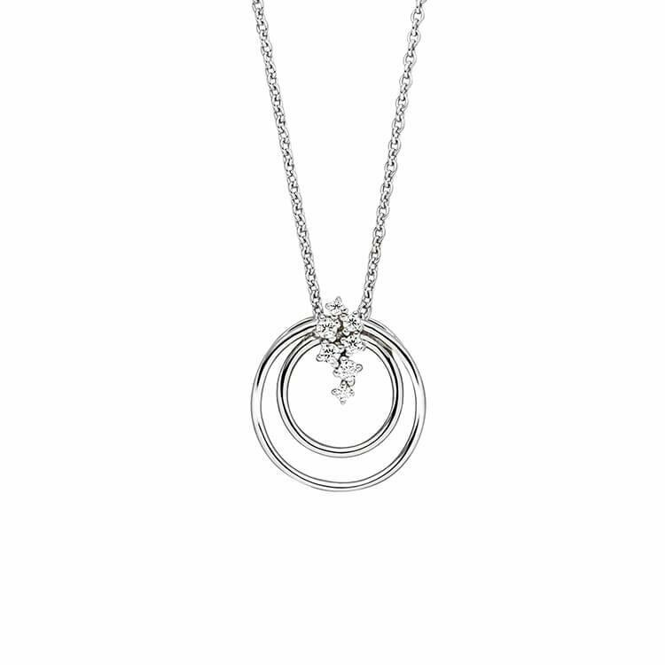 Viventy Damenkette mit Anhänger Silber 784672 Viventy Damenkette mit Anhänger Silber 784672