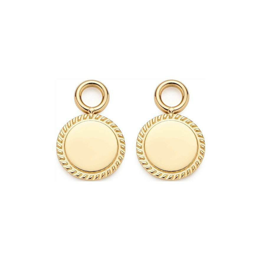 Leonardo Damen Creolen Anhänger Luisa Gelbgold 023249 Leonardo Damen Creolen Anhänger Luisa Gelbgold 023249