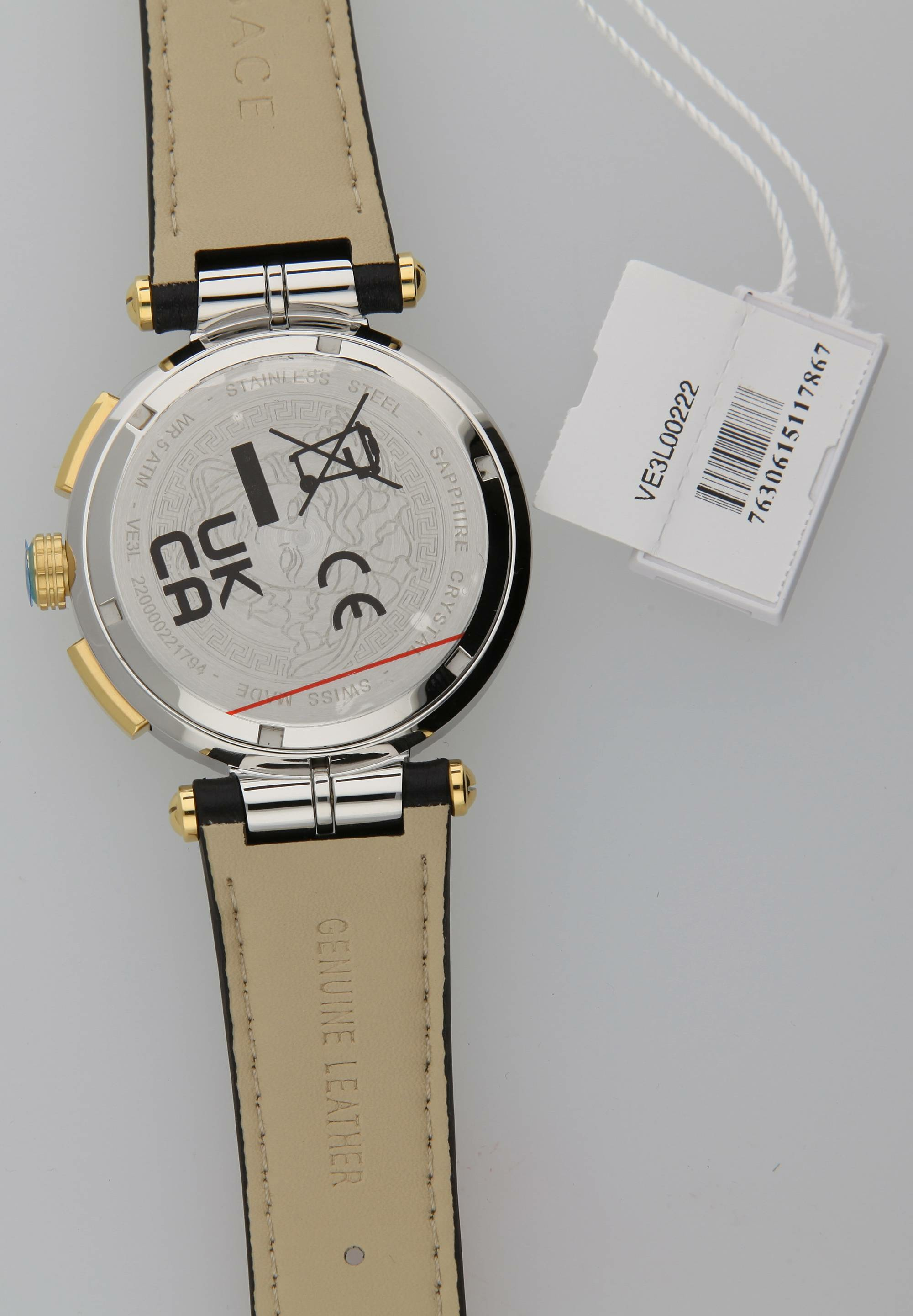 Versace Herren Armbanduhr GRECA 45 mm VE3L00222 – Bild 2