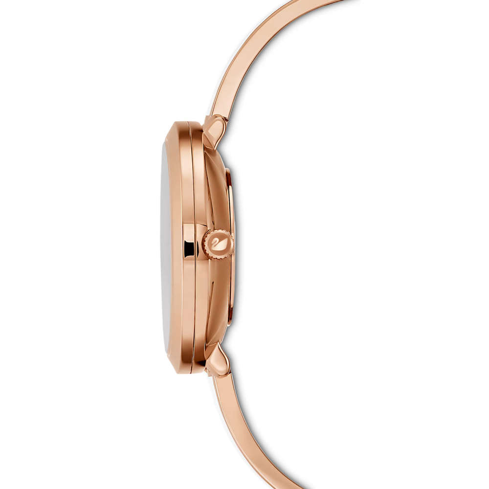Swarovski Damenuhr Crystalline bangle delight S Weiß/Rosegoldfarben 5580541 Swarovski Damenuhr Crystalline bangle delight S Weiß/Rosegoldfarben 5580541