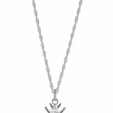 Xenox Damen Halskette mit Zirkonia Spinnen Anhänger Silber XS91391 Xenox Damen Halskette mit Zirkonia Spinnen Anhänger Silber XS91391