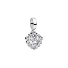 Pandora Moments Charm Glitzerherz 793765C01 Pandora Moments Charm Glitzerherz 793765C01