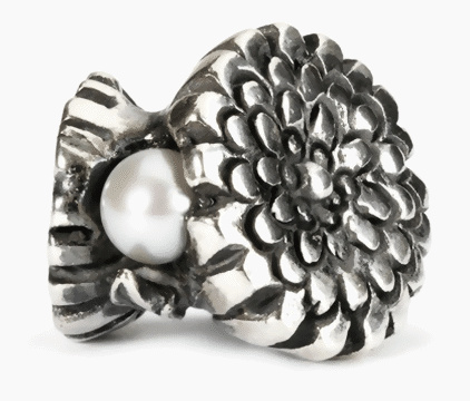 Trollbeads Damen-Bead Ringelblume Oktober 925 Sterling Silber TAGBE-00036 Trollbeads Damen-Bead Ringelblume Oktober 925 Sterling Silber TAGBE-00036