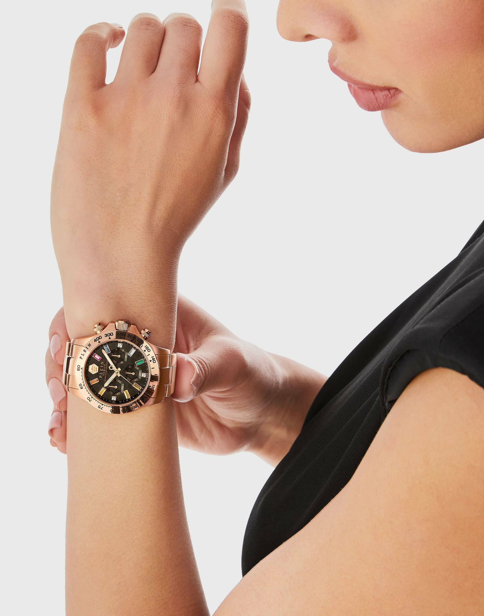 Philipp Plein Damenuhr Chrono Nobile Lady – Bild 2