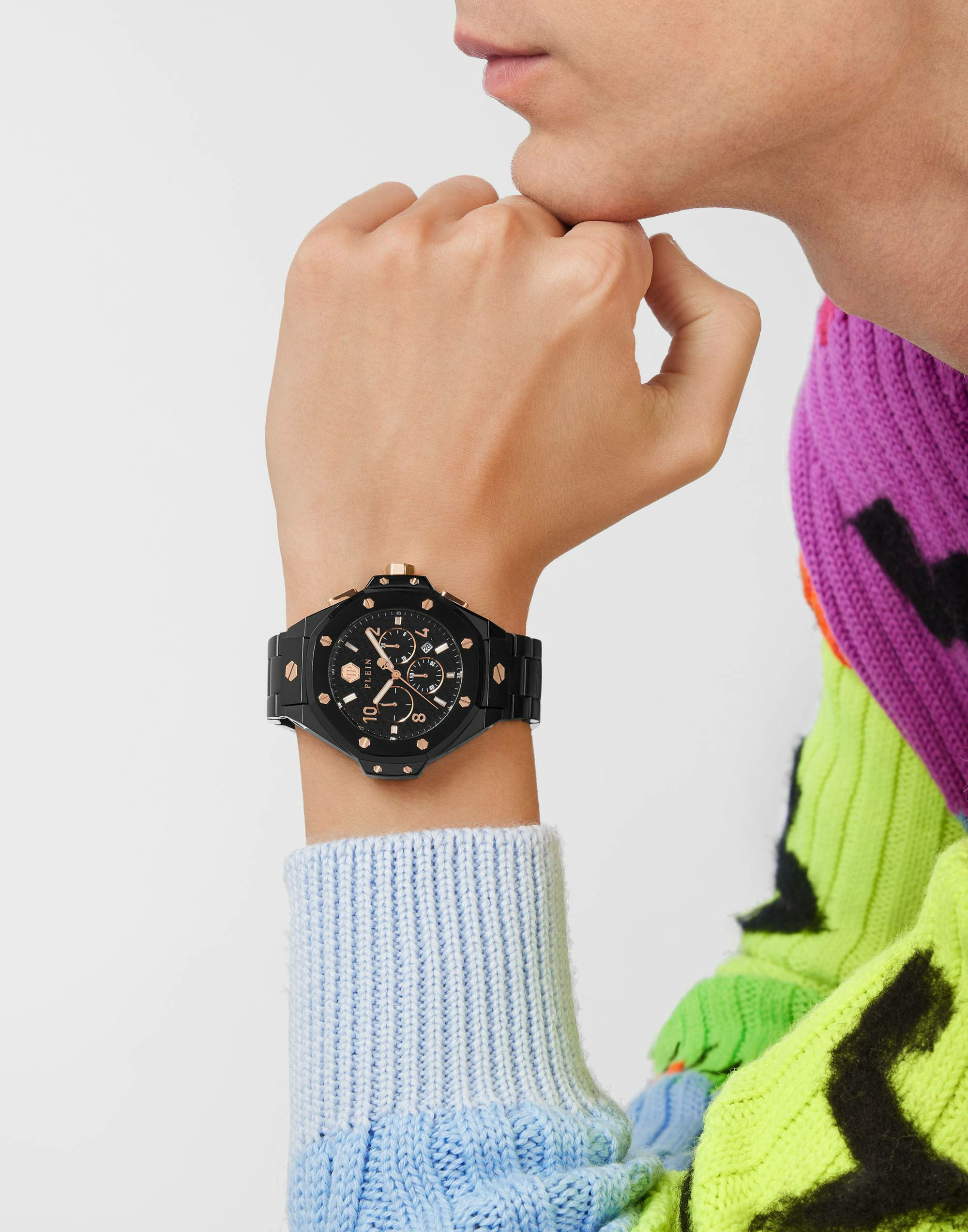 Philipp Plein Herrenuhr Plein Chrono Royal – Bild 3