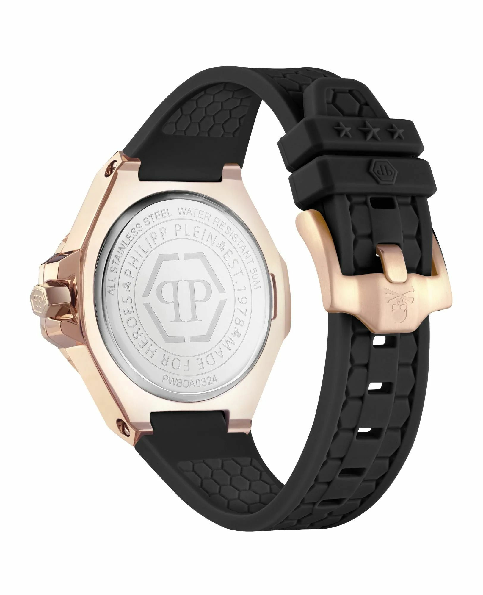 Philipp Plein Uhr Damen Plein Lady Royal Schwarz PWBDA0324 – Bild 3