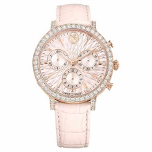 Swarovski Unisex Matrix Tennis Chrono Uhr Pink/Roségold 5698300 Swarovski Unisex Matrix Tennis Chrono Uhr Pink/Roségold 5698300