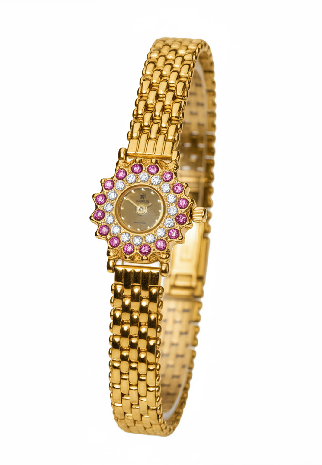 Jowissa Damenuhr Capri gold pink Swiss Made J10.019.S – Bild 3