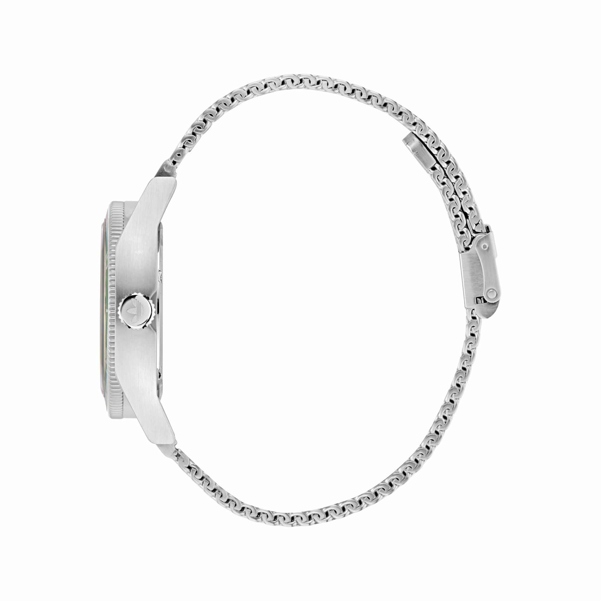 Adidas Unisex Uhr Edition Two Edelstahl Silber AOFH22503 Adidas Unisex Uhr Edition Two Edelstahl Silber AOFH22503