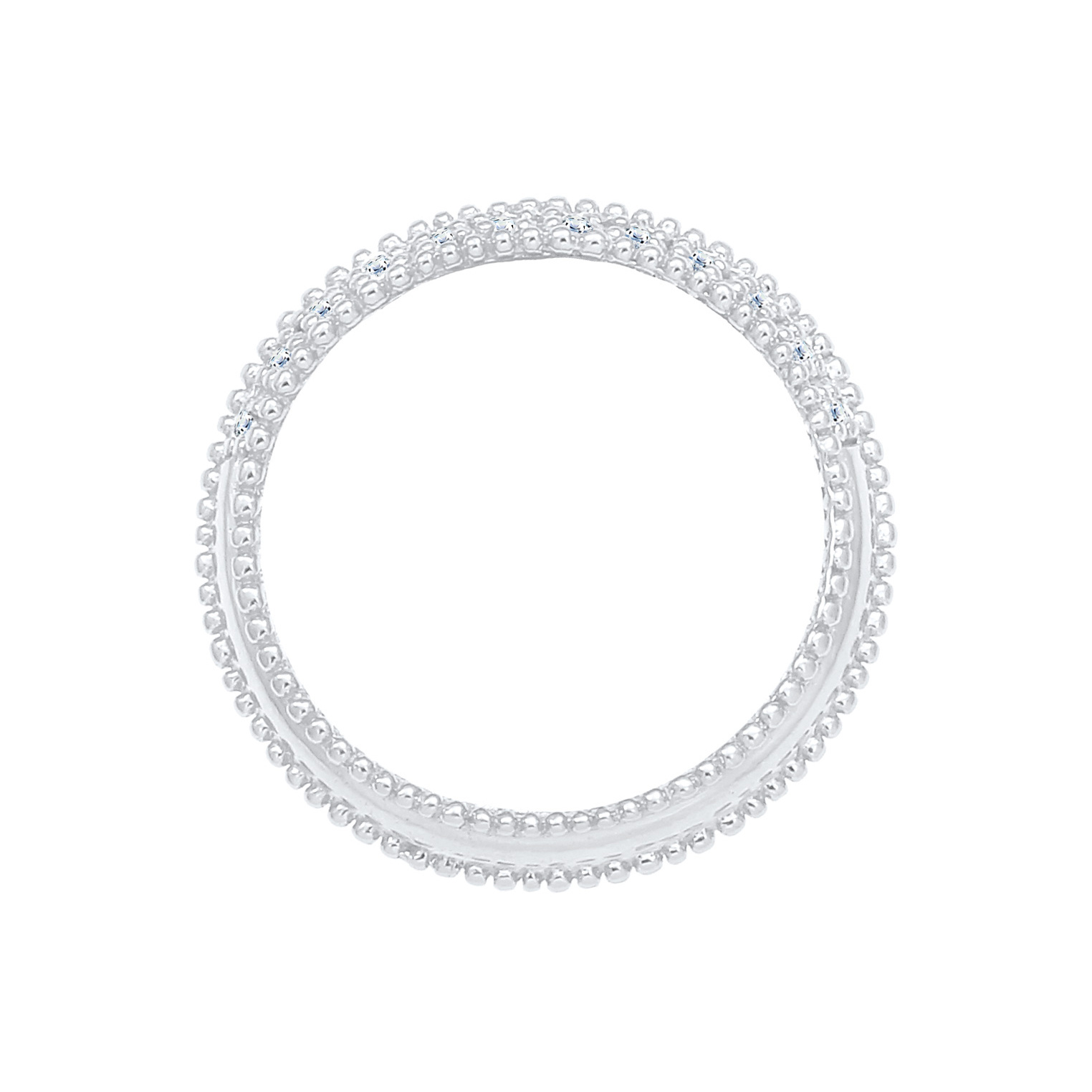 Ring Verlobung Diamant (0.12 ct.) 925er Sterling Silber – Bild 3