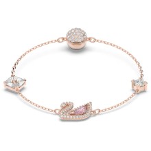 Swarovski Damen Armband Dazzling Swan rosa 5485877 Swarovski Damen Armband Dazzling Swan rosa 5485877