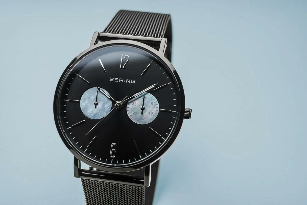 Bering Damen Armbanduhr Classic 36 mm Armband Milanaise 14236-123 – Bild 3