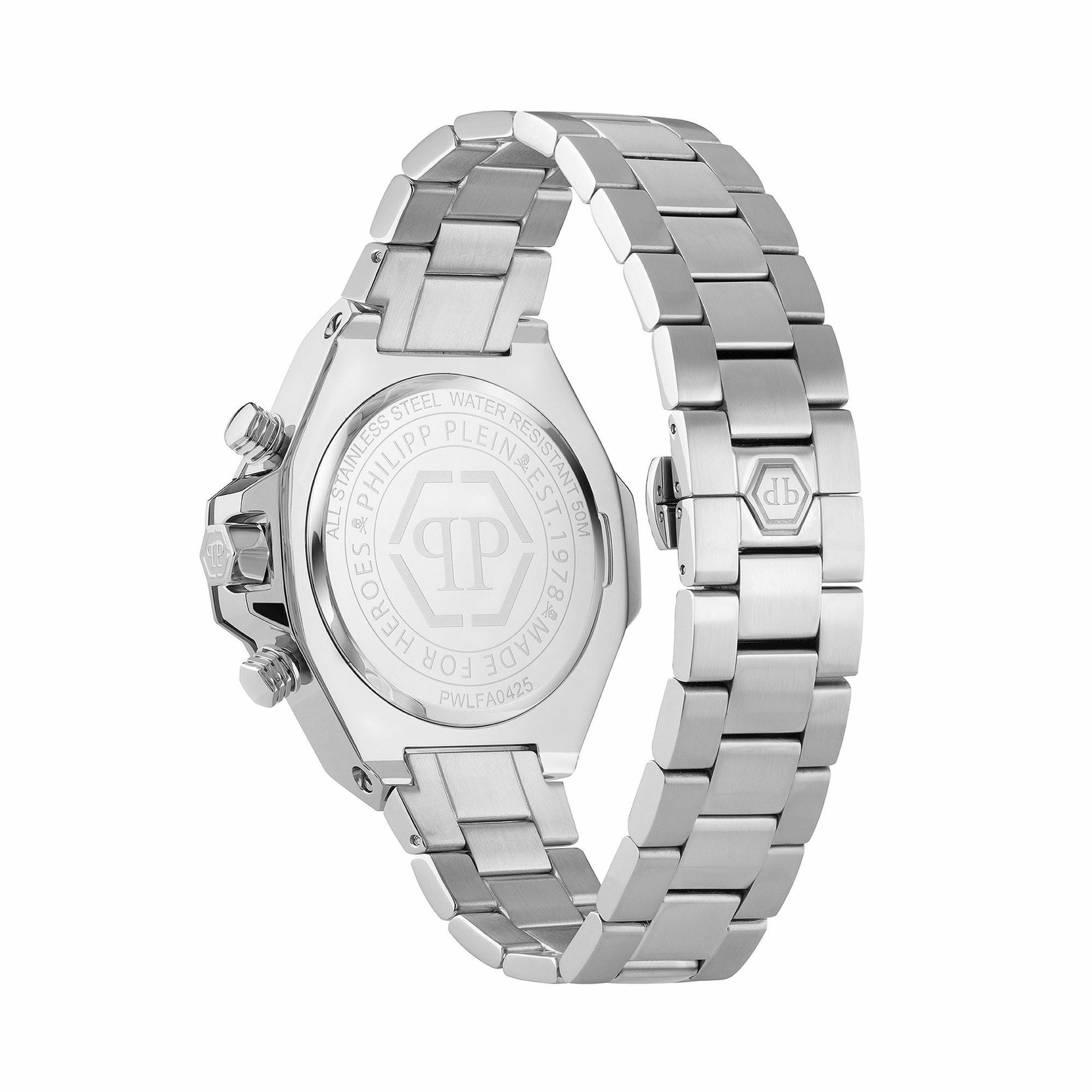 Philipp Plein Uhr Herren Plein Chrono Royal Grün/Silber PWLFA0425 – Bild 2