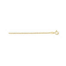 Damen 585 Gold Erbs Halskette Ø 1,5 mm Damen 585 Gold Erbs Halskette Ø 1,5 mm