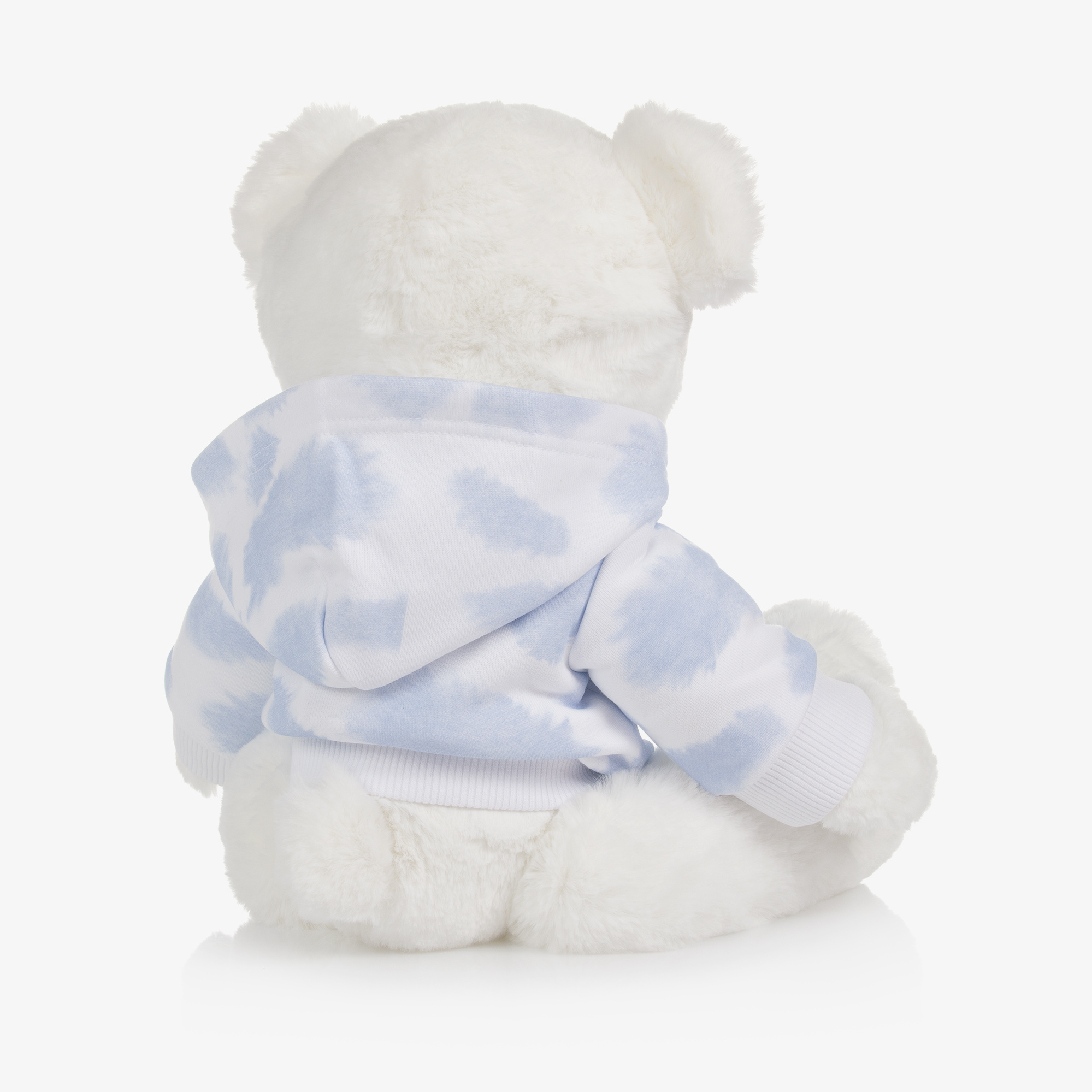 Givenchy Weißer Teddybär für Kinder, 40 cm, Luxus-Plüschtier, Kuscheltier Blue/w... – Bild 2