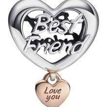 Pandora Charm Love You Best Friend Herz 782243C00 Pandora Charm Love You Best Friend Herz 782243C00