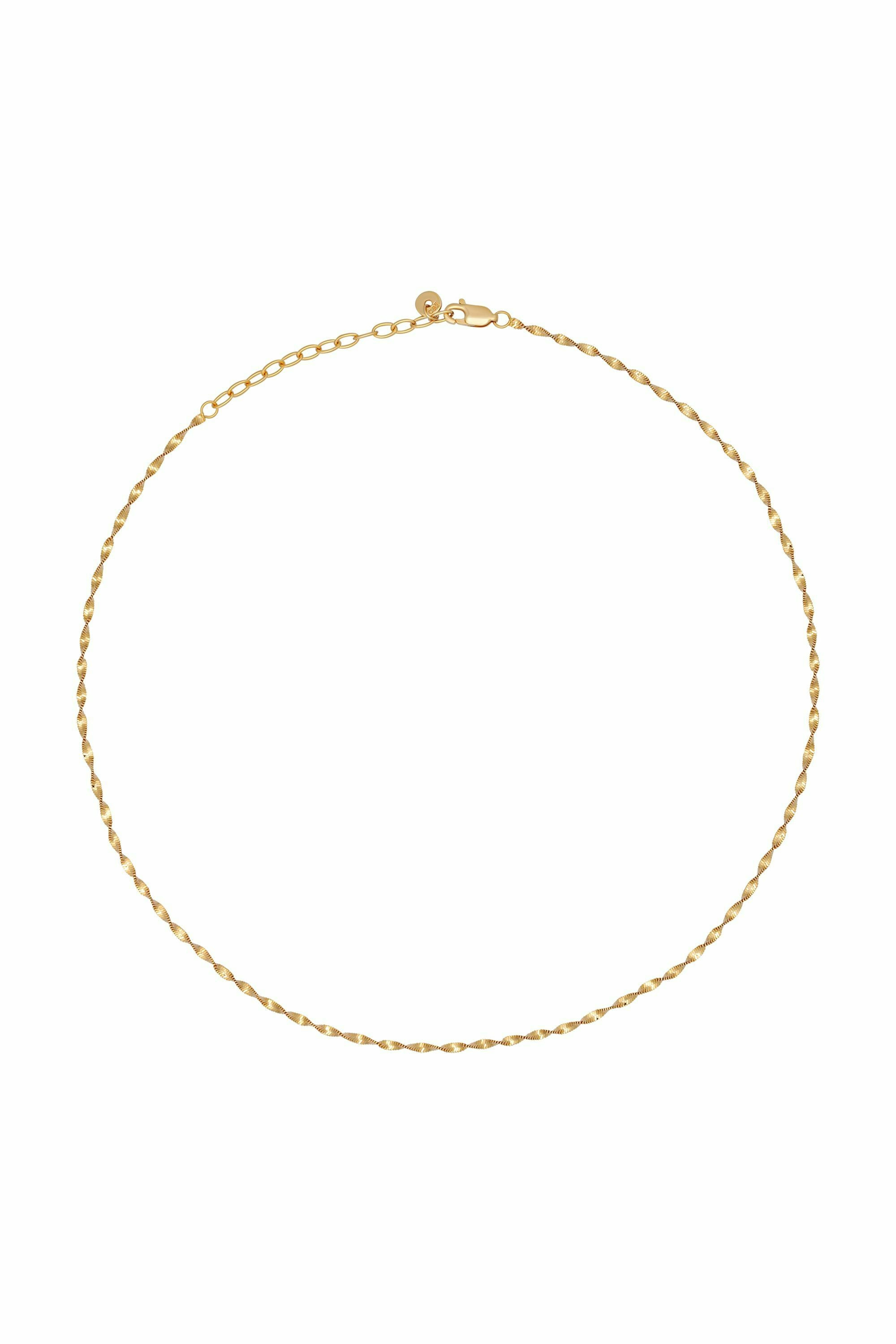 Collier 925/- Sterling Silber Flachpanzer Kette gedreht  vergoldet 4118478372873... Collier 925/- Sterling Silber Flachpanzer Kette gedreht  vergoldet 4118478372873...