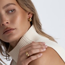 Mockberg Ohrringe in Gold aus Edelstahl – MO145 Mockberg Ohrringe in Gold aus Edelstahl – MO145