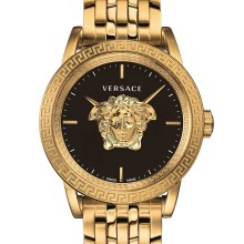 Versace Palazzo Empire Schweizer Herrenuhr Gold Stahl 43mm VERD008 19 Versace Palazzo Empire Schweizer Herrenuhr Gold Stahl 43mm VERD008 19