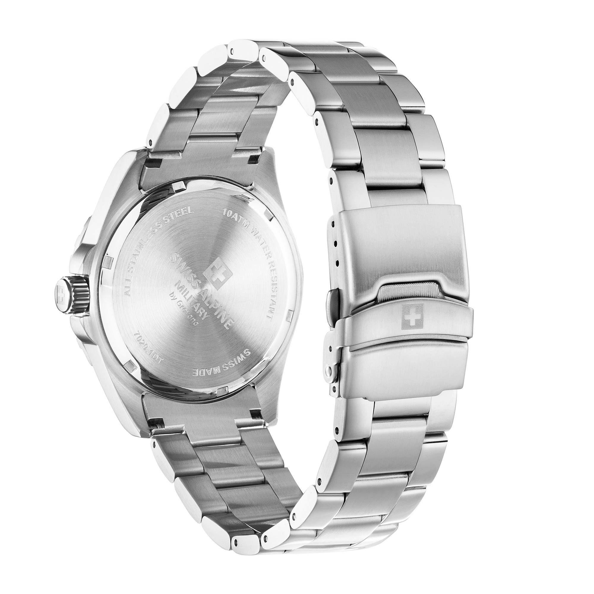 Swiss Alpine Military Herren Armbanduhr Taucheruhr Raptor 7029.1134 – Bild 3