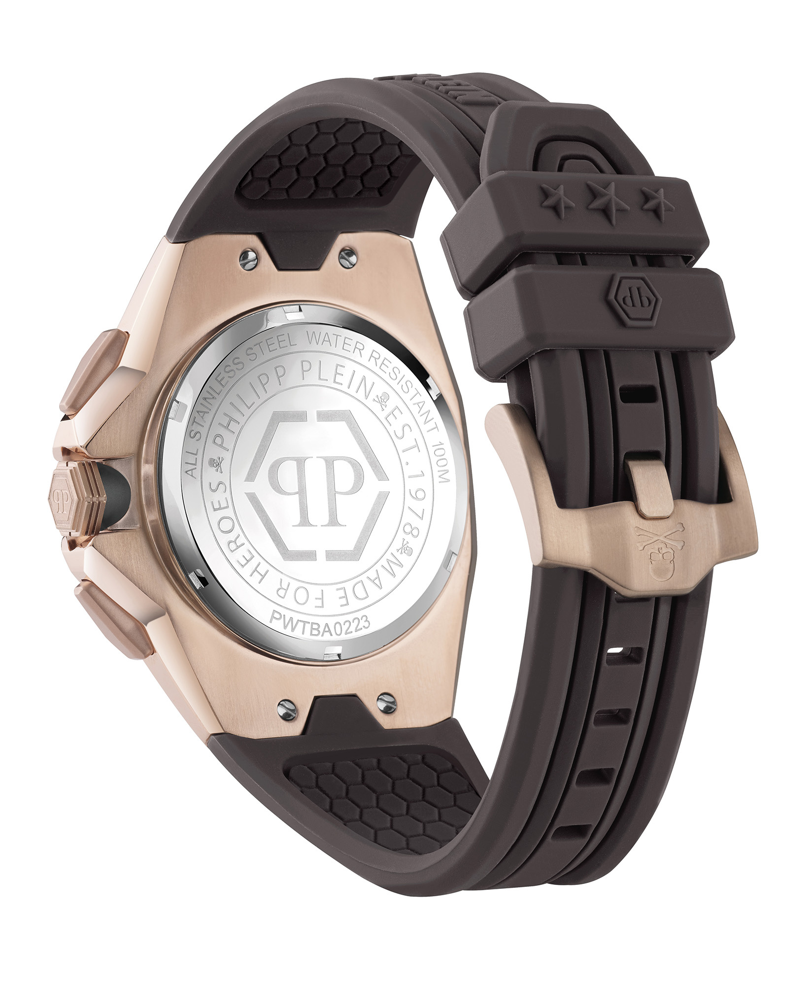 Philipp Plein Herrenuhr Octagon – Bild 3