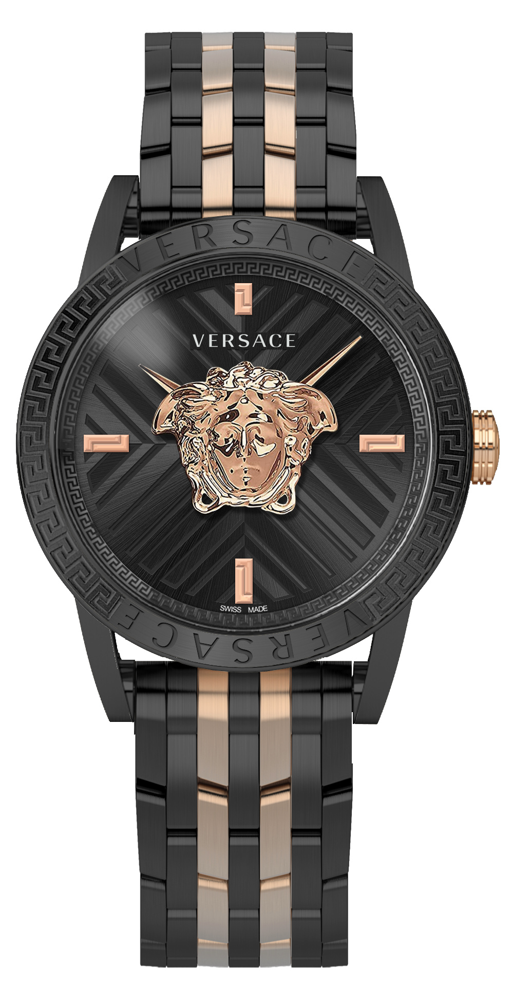 Versace Herren Armbanduhr 43 mm Armband Edelstahl CODE RESTYLING – Bild 3