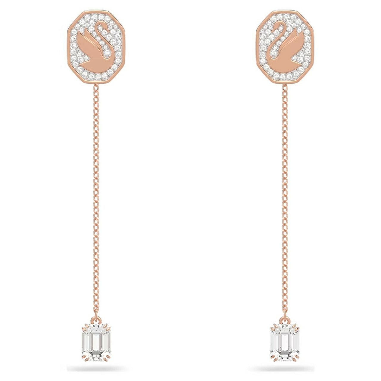 Swarovski Signum Drop Ohrhänger Damen Roségold 5628569 Swarovski Signum Drop Ohrhänger Damen Roségold 5628569