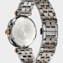 Versace Aion Chronograph Herrenuhr Grau Bronze Stahlarmband 45mm Versace Aion Chronograph Herrenuhr Grau Bronze Stahlarmband 45mm