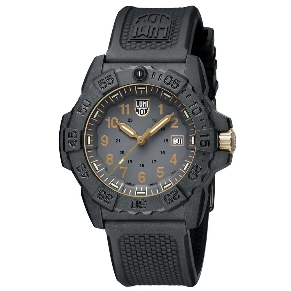 Luminox Herren Armbanduhr Navy SEAL Gold XS.3508.GOLD – Bild 2
