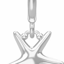 Endless Jewelry Damen Charm Shiny Starfish Silber 43158 Endless Jewelry Damen Charm Shiny Starfish Silber 43158
