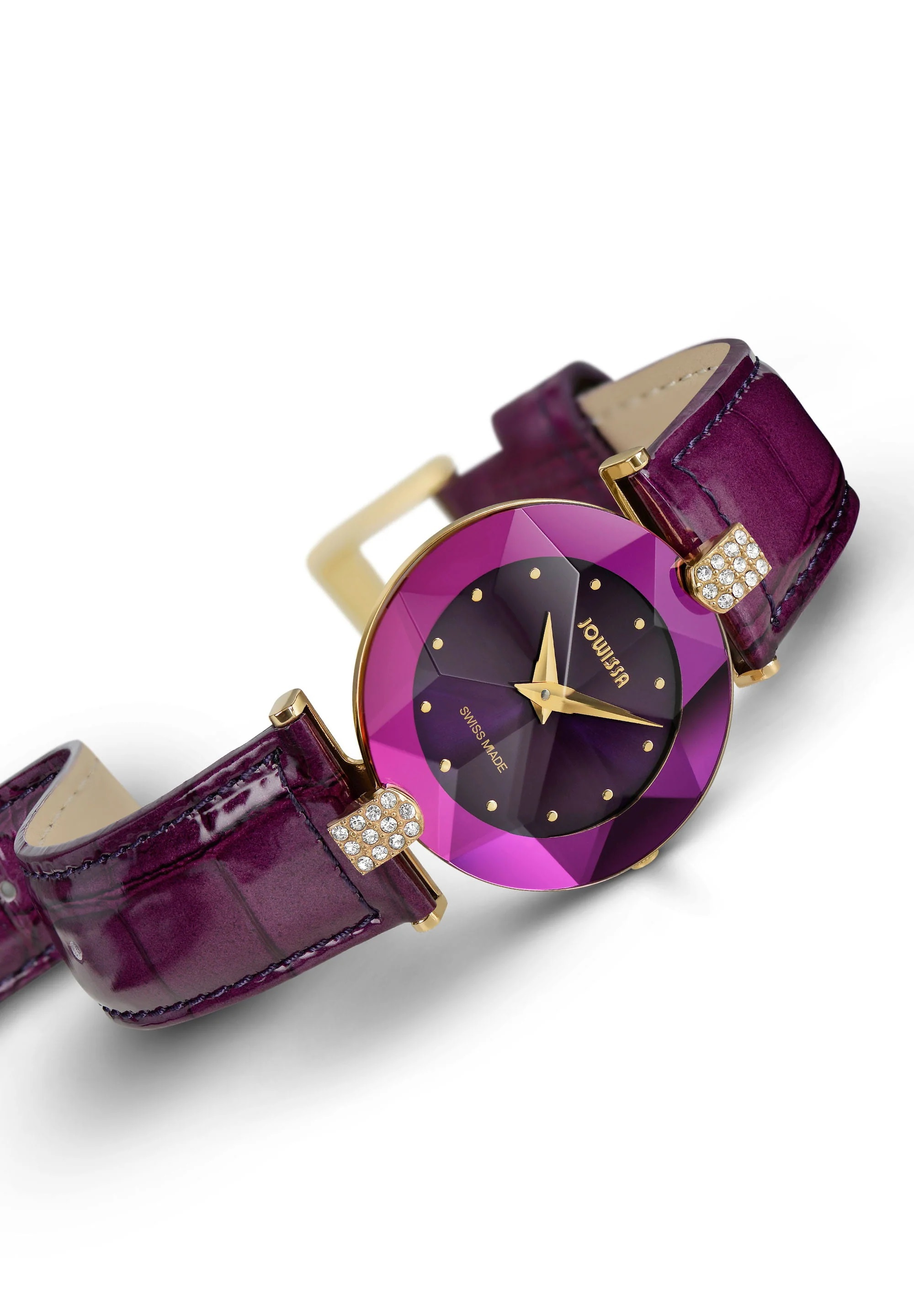 Jowissa Damen Armbanduhr Facet Strass – Bild 2