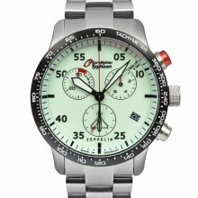 Zeppelin Herrenuhr Eurofighter Chrono 7298M5 inkl. Lederband Zeppelin Herrenuhr Eurofighter Chrono 7298M5 inkl. Lederband