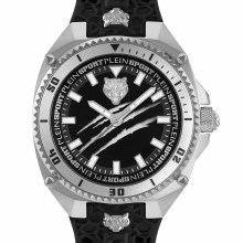 Plein Sport Uhr Herren THUNDER FORCE PS8BA0124 Schwarz / Silber Plein Sport Uhr Herren THUNDER FORCE PS8BA0124 Schwarz / Silber
