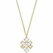 Swarovski Halskette Damen Attract Round Anhänger Gold Klar 5186447 Swarovski Halskette Damen Attract Round Anhänger Gold Klar 5186447