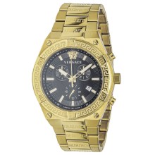 Versace Herren Armbanduhr SPORTY GRECA Chronograph gold 46 mm VESO00922 Versace Herren Armbanduhr SPORTY GRECA Chronograph gold 46 mm VESO00922