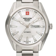 Swiss Alpine Military Herren Armbanduhr Automatic with Sapphire Crystal Selitta ... Swiss Alpine Military Herren Armbanduhr Automatic with Sapphire Crystal Selitta ...