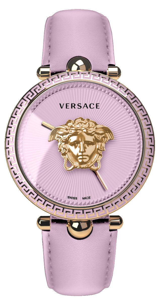 Versace Damen Armbanduhr PALAZZO 39 mm Armband Leder rosa VECO022 22 Versace Damen Armbanduhr PALAZZO 39 mm Armband Leder rosa VECO022 22