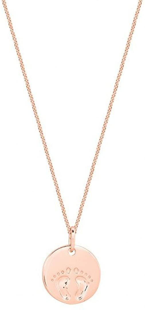 XENOX Anhängerkette - Silber rosé - Baby Füße / XS3475RN 45cm XENOX Anhängerkette - Silber rosé - Baby Füße / XS3475RN 45cm