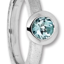 Blau Topas Ring aus 925 Silber Blau Topas Ring aus 925 Silber