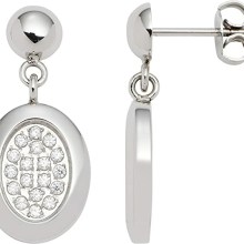 Leonardo Jewels Damen-Ohrhänger Zirkonia Silber 16698 Leonardo Jewels Damen-Ohrhänger Zirkonia Silber 16698