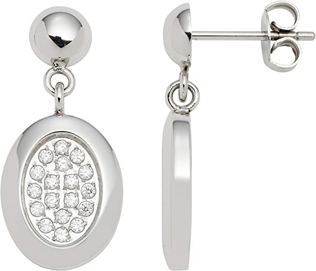 Leonardo Jewels Damen-Ohrhänger Zirkonia Silber 16698 Leonardo Jewels Damen-Ohrhänger Zirkonia Silber 16698